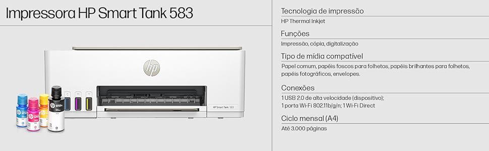 HP Smart Tank 583 HP Smart Tank 583.