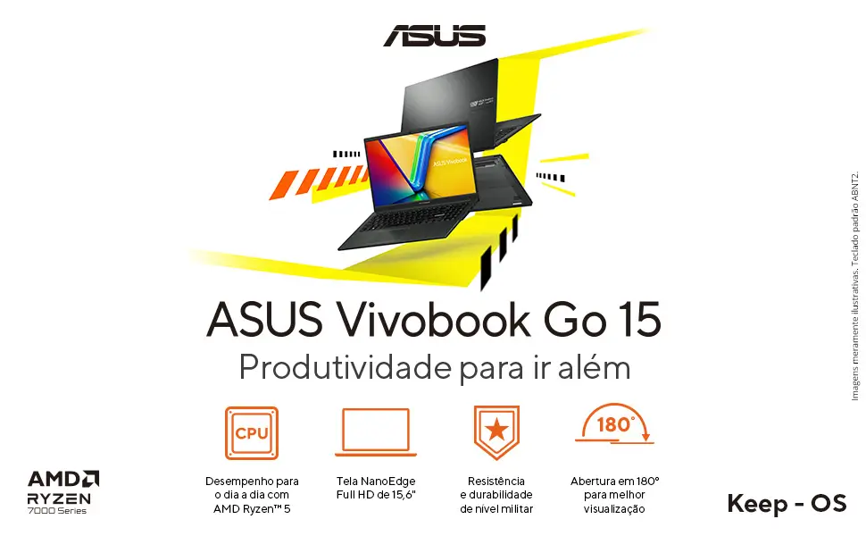 Notebook ASUS VivoBook Go 15 Notebook ASUS VivoBook Go 15.